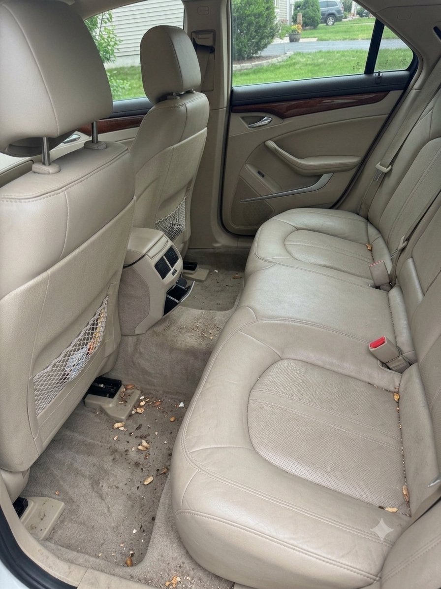 Interior before detailing